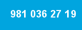 981 036 27 19